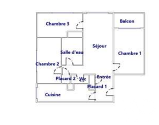  Appartement à vendre 4 pièces 73 m²