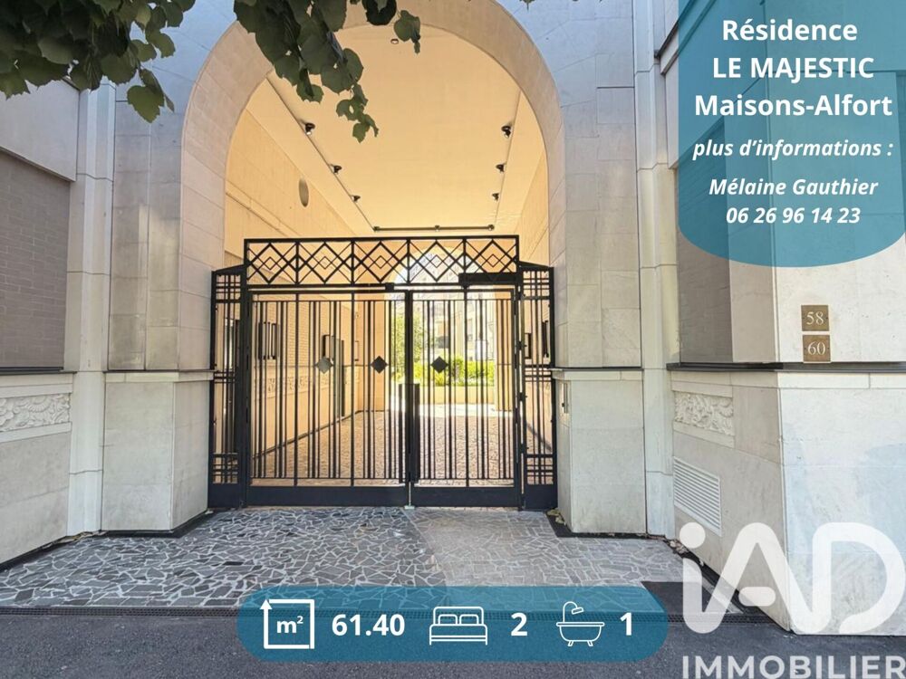 Vente Appartement Vente Appartement 3 pièces Maisons-alfort