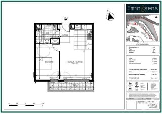  Appartement à vendre 2 pièces 42 m²