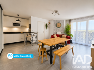  Appartement à vendre 3 pièces 59 m²