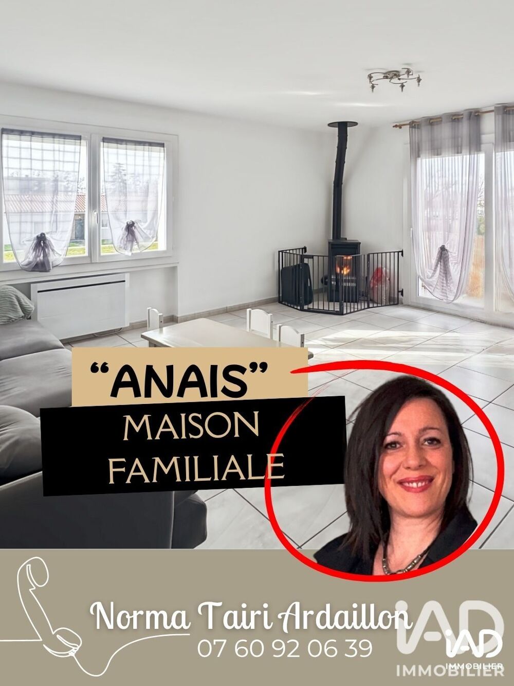 Vente Maison/villa 6 pièces