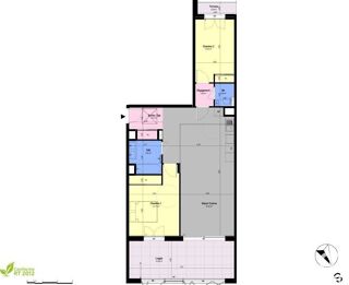  Appartement à vendre 3 pièces 72 m²