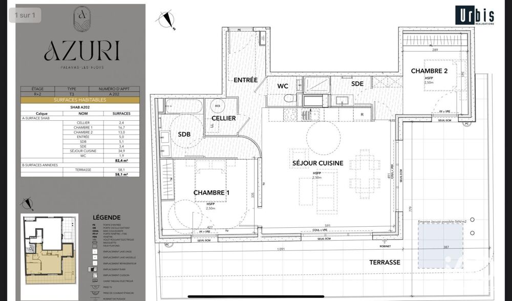 Vente Appartement Vente Appartement 3 pièces Palavas-les-flots