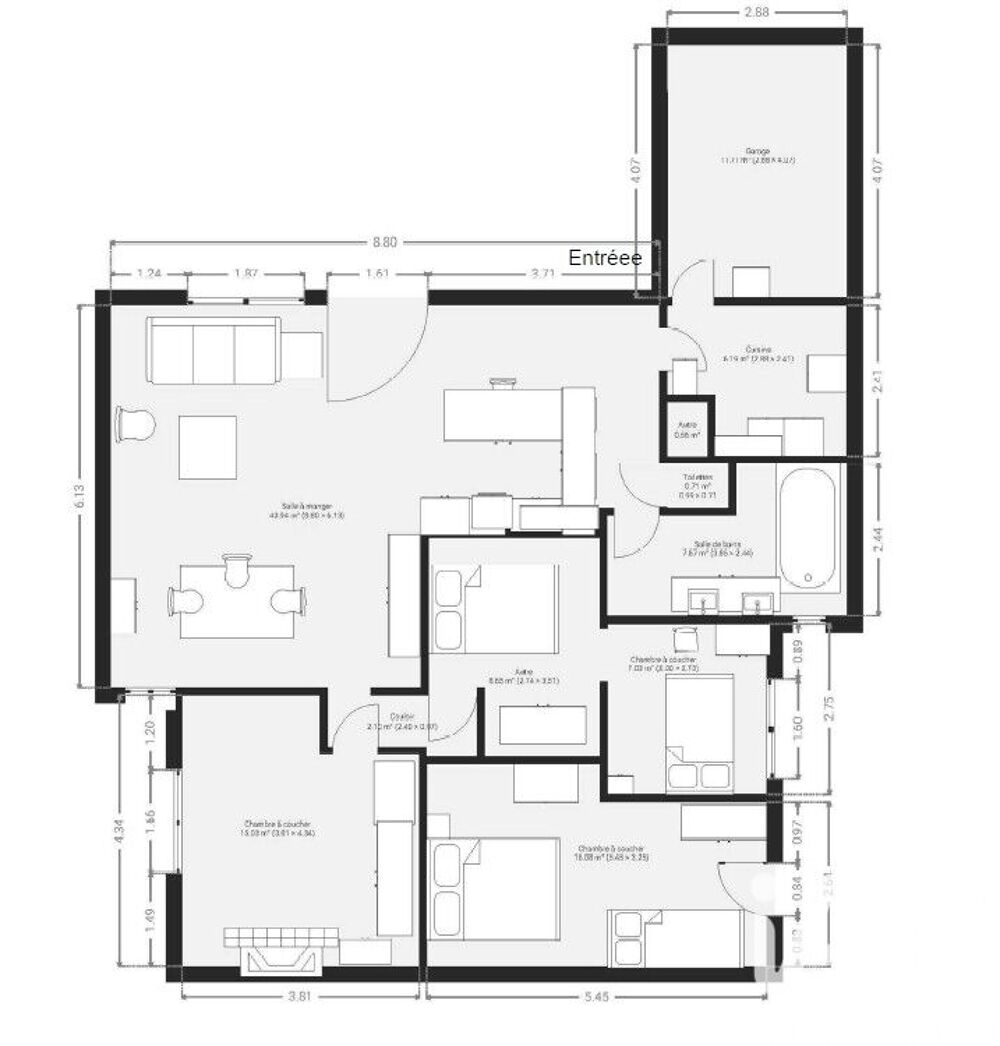 Vente Maison Vente Maison/villa 6 pièces Biscarrosse plage