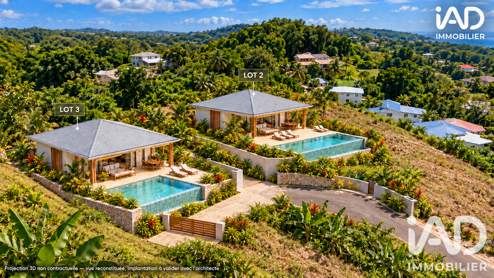 Vente Terrain Vente Terrain à bâtir 773 m&sup2; Les abymes