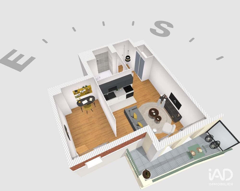 Vente Appartement 1 pièce