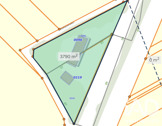  Terrain à vendre 3782 m²