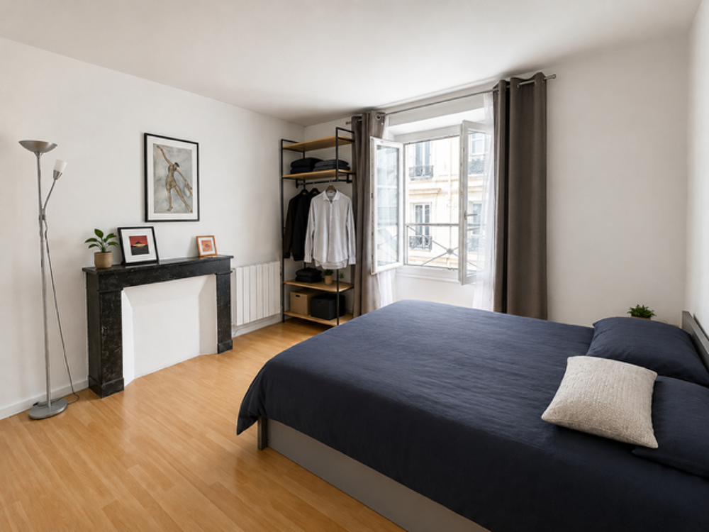 Vente Appartement appartement 2 pièces vendu loué bail meublé 4ème étage Paris 3