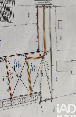 Vente Terrain 1036 m², Brie
