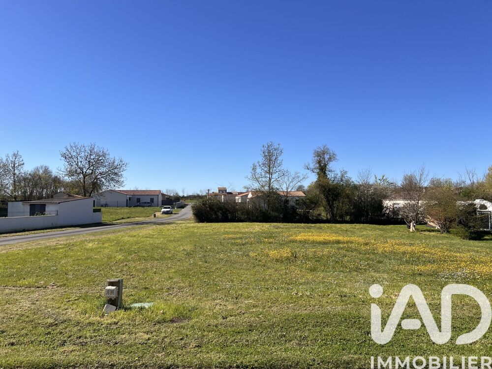 Vente Terrain Vente Terrain à bâtir 800 m&sup2; Vernoux-sur-boutonne