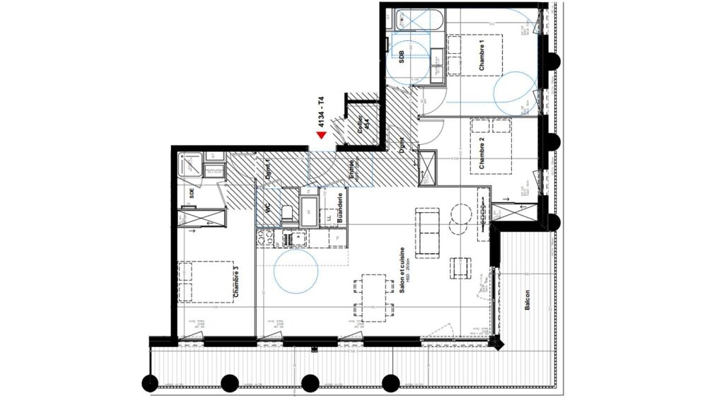 Vente Appartement 4 pièces