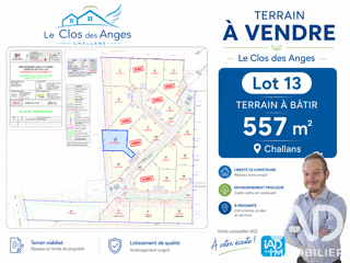  Terrain à vendre 557 m²