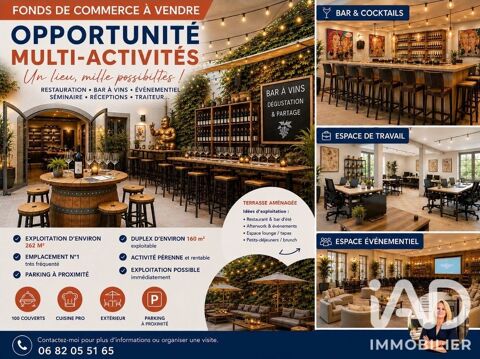 Vente Restaurant 300 m&sup2; 274000 34300 Agde