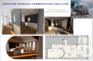  Appartement à louer 2 pièces 80 m²