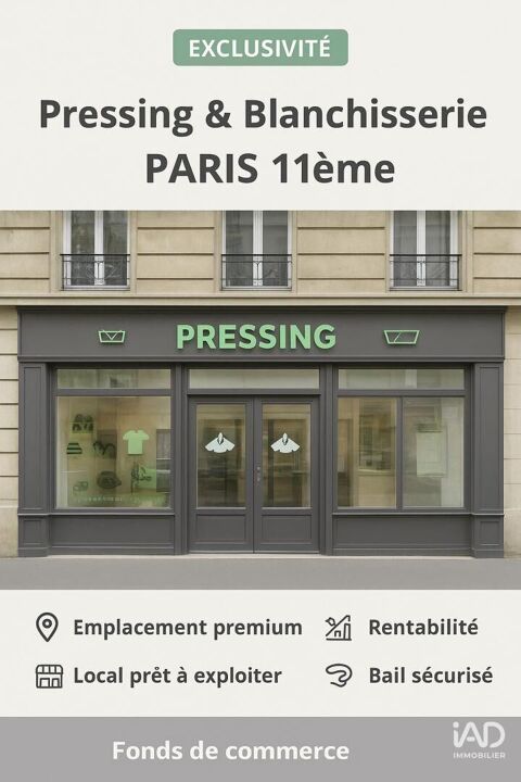 iad France - Luca Bigorgne () vous propose : Fonds de... 299000 75011 Paris