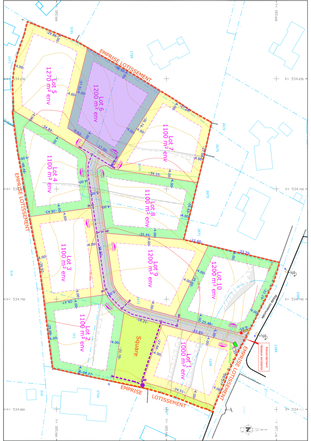 Vente Terrain Vente Terrain 1 200 m&sup2; Afa
