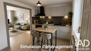  Maison à vendre 3 pièces 60 m²