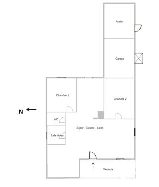  Maison à vendre 3 pièces 76 m²