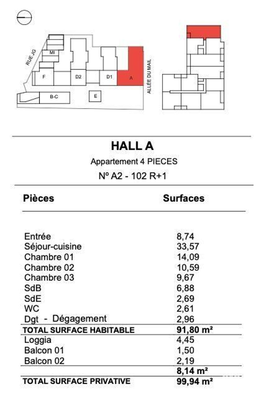 Vente Appartement Vente Appartement 4 pièces La rochelle