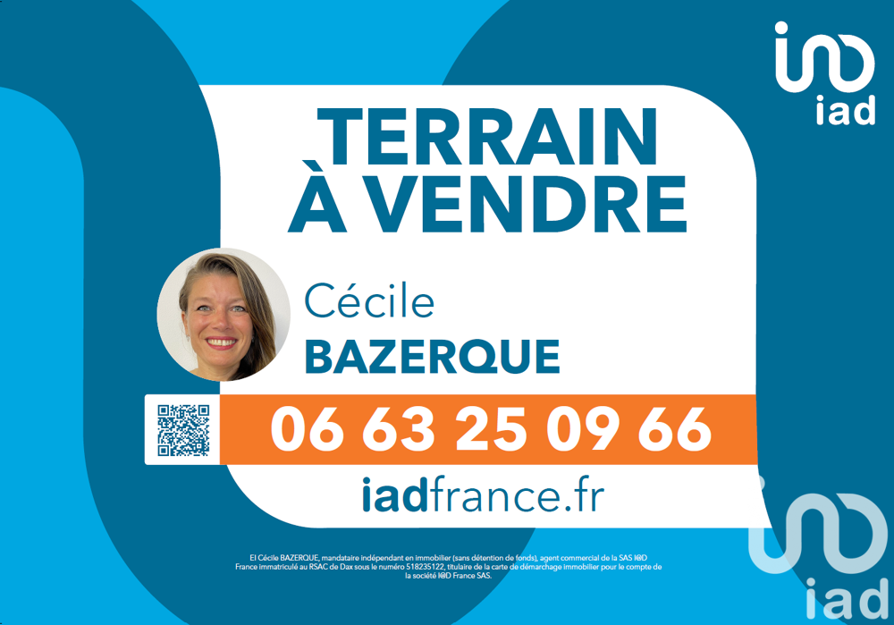 Vente Terrain Vente Terrain à bâtir 6 639 m&sup2; Arsague