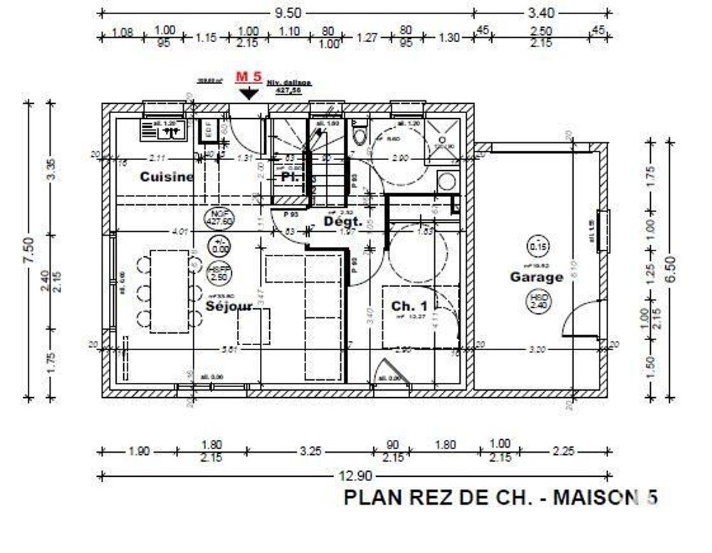 Vente Maison Vente Maison/villa 5 pièces Entrelacs