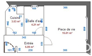  Appartement à vendre 1 pièce 28 m²