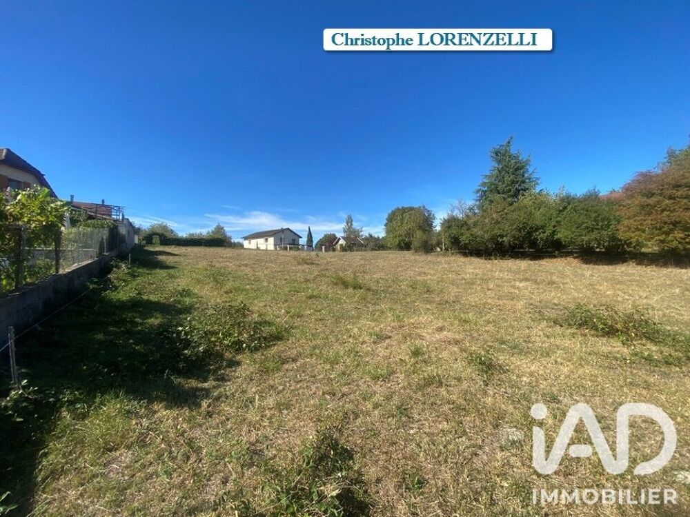 Vente Terrain Vente Terrain à bâtir 2 600 m&sup2; Cressin-rochefort