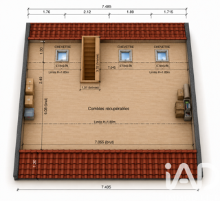  Terrain à vendre 223 m²