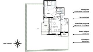  Appartement à vendre 4 pièces 76 m²