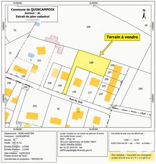  Terrain à vendre 951 m²