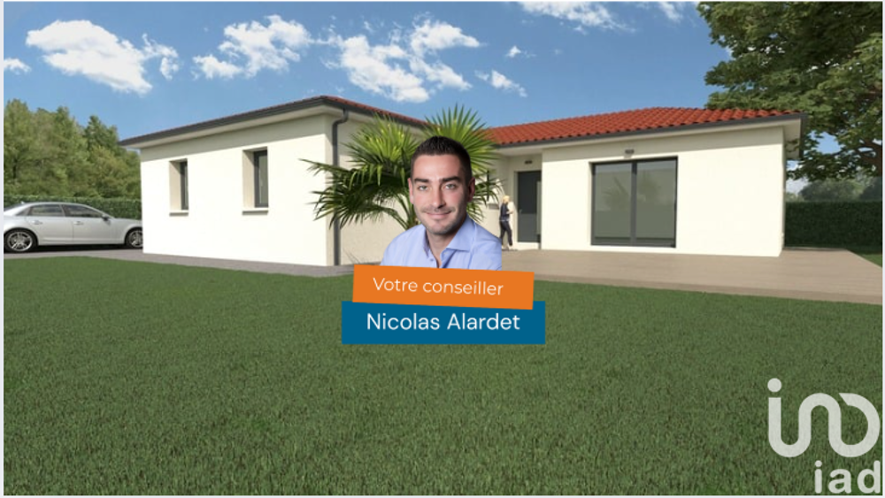 Vente Terrain Vente Terrain 670 m&sup2; Chazelles-sur-lyon