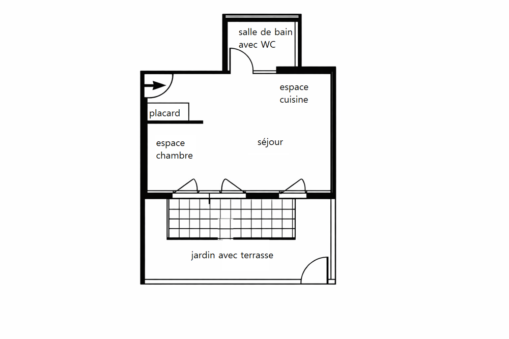 Vente Appartement 1 pièce