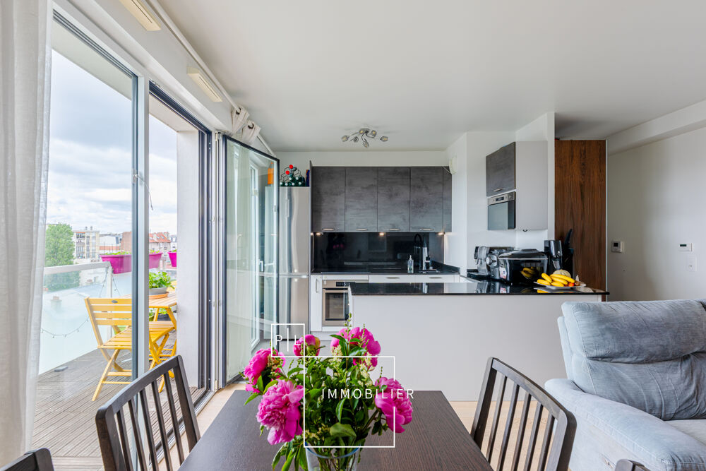 Dernier étage avec vue - 61m² + balcon + parking - 395 000 € FAI