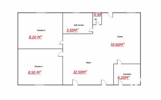  Maison à vendre 3 pièces 70 m²