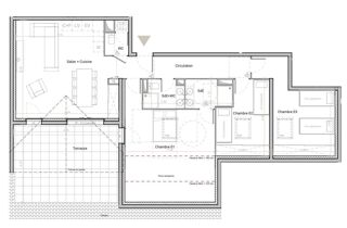  Appartement à vendre 4 pièces 100 m²