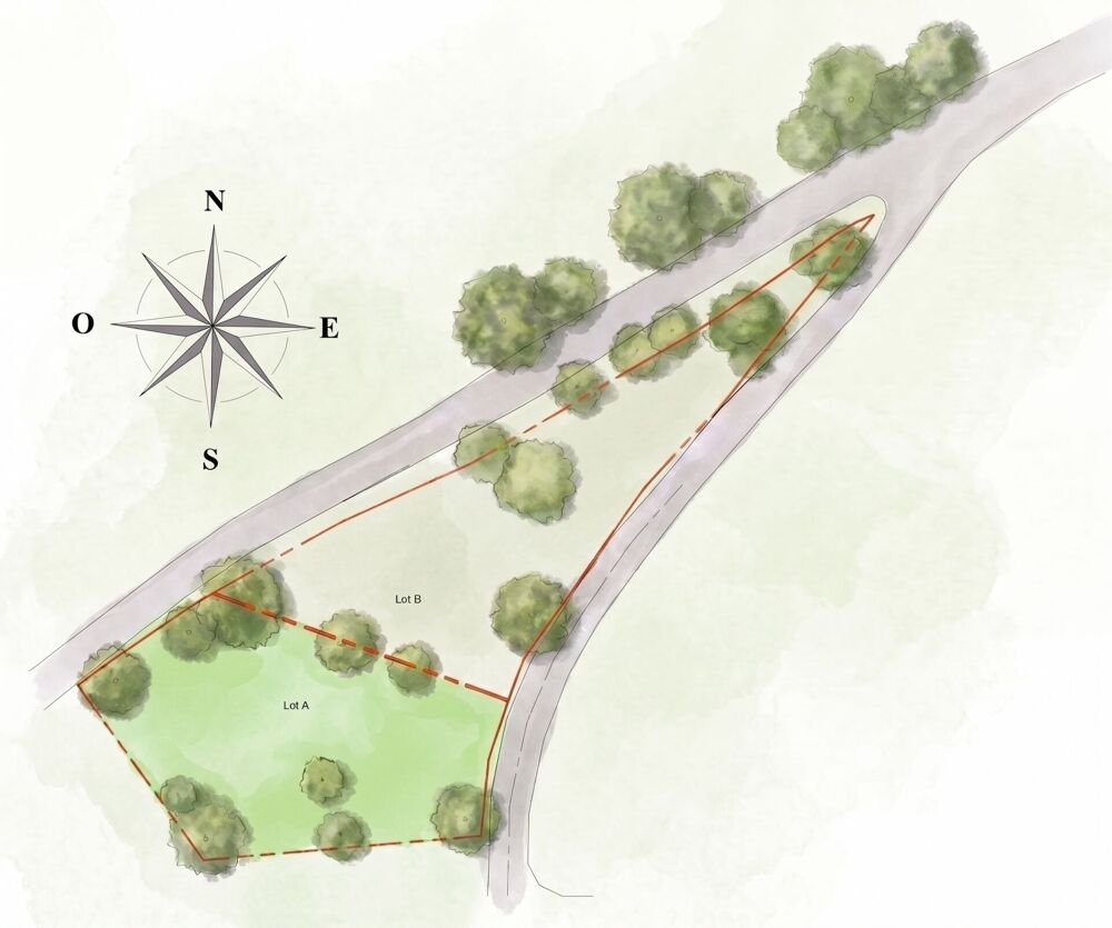 Vente Terrain Vente Terrain à bâtir 727 m&sup2; Apt