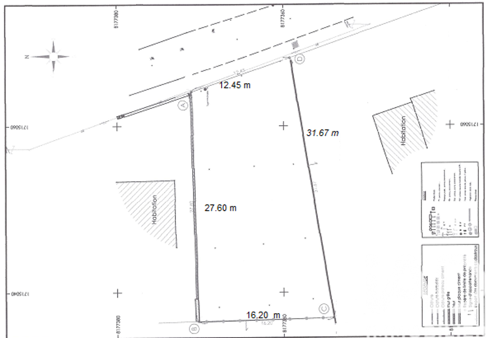vente Terrain - 418 m² Saint-Siméon (77169)