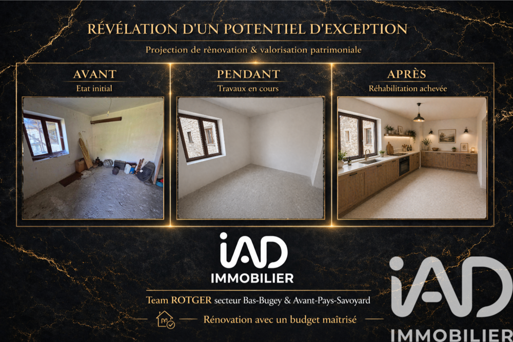 Vente Maison Vente Grange 8 pièces Saint-martin-de-bavel
