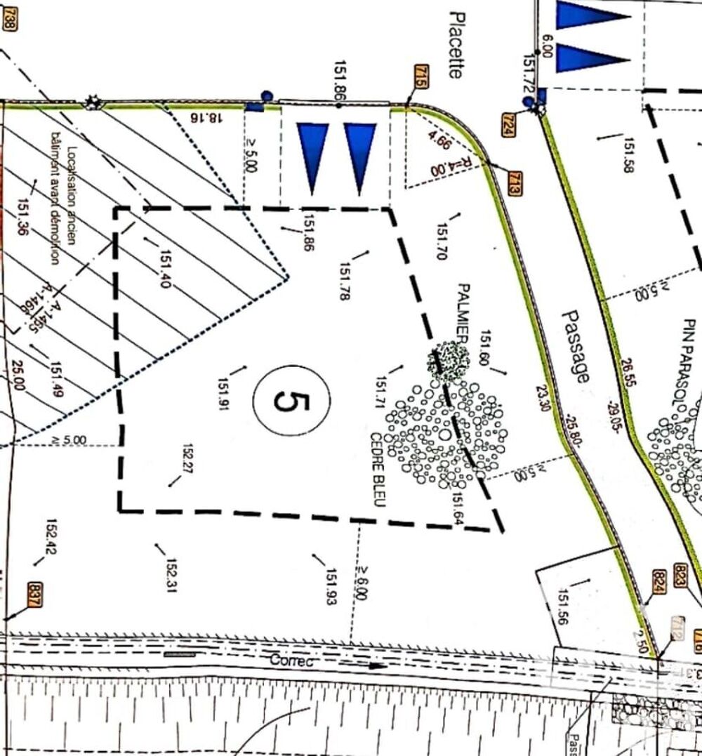 Vente Terrain Vente Terrain à bâtir 1 466 m&sup2; Castelnou