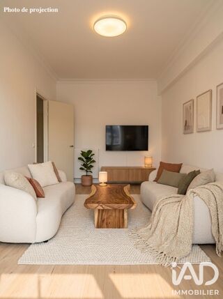  Appartement à vendre 2 pièces 44 m²