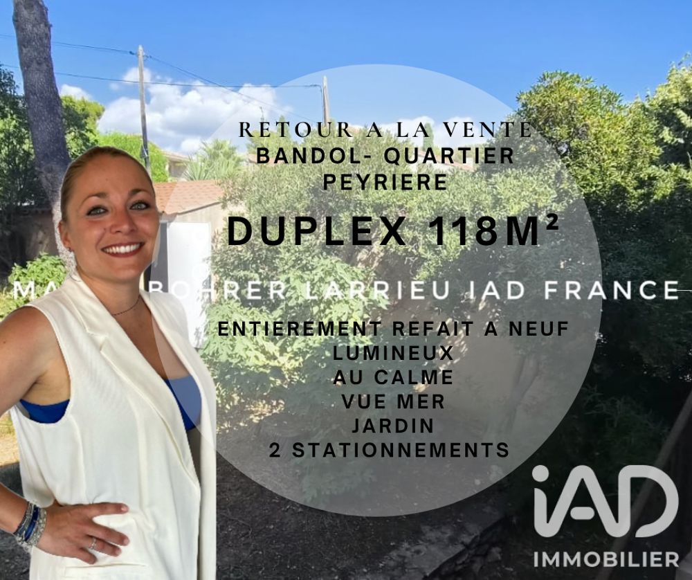 Vente Duplex 4 pièces