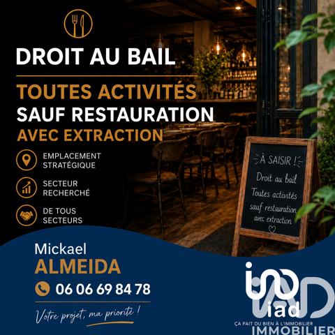 Vente Local commercial 18 m&sup2; 57200 78000 Versailles