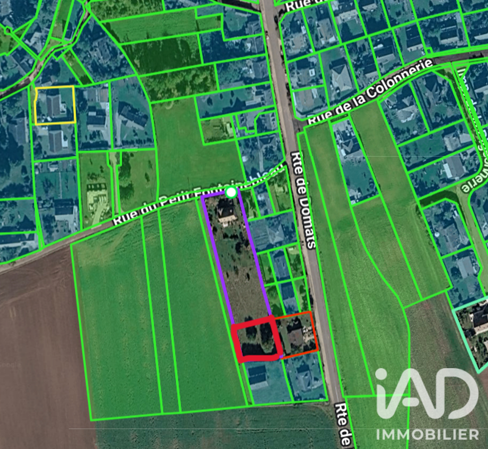 Vente Terrain Vente Terrain à bâtir 1 000 m&sup2; Montacher-villegardin