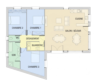  Maison à vendre 4 pièces 115 m²