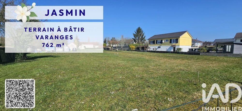 Vente Terrain Vente Terrain à bâtir 762 m&sup2; Varanges