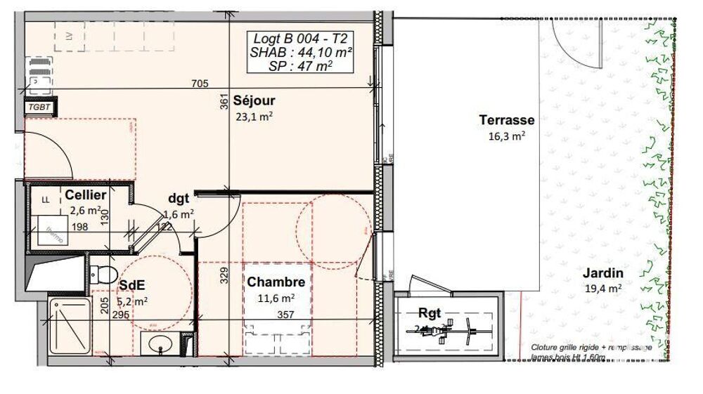 Vente Appartement 2 pièces