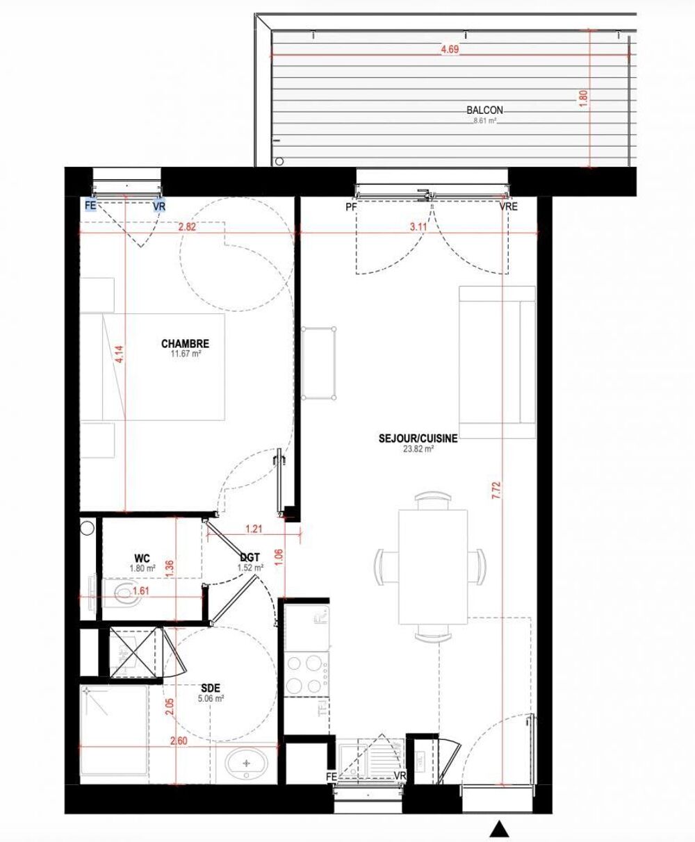 Vente Appartement Vente Appartement 2 pièces Saint-nazaire