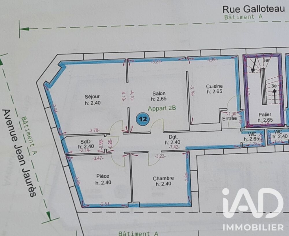 Vente Appartement 4 pièces