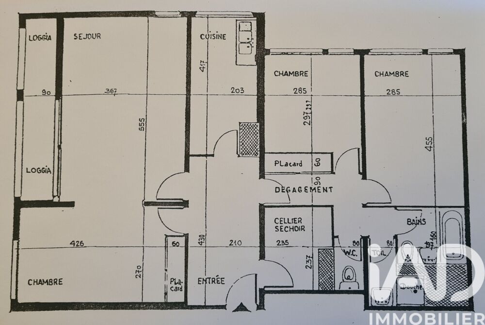 Vente Appartement 4 pièces