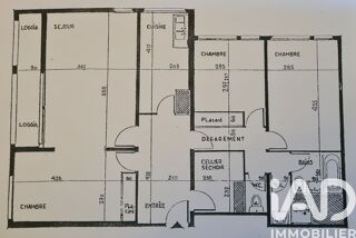  Appartement à vendre 4 pièces 88 m²